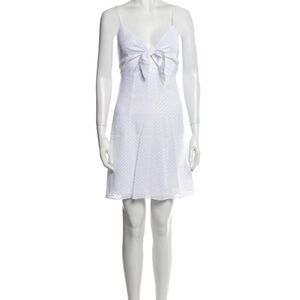 Alice + Olivia Ivory Sleeveless Dress